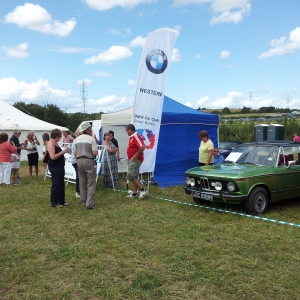 BMWCCGB Club Stand