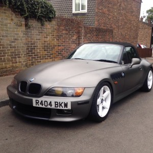 My z3 with new wheel colour