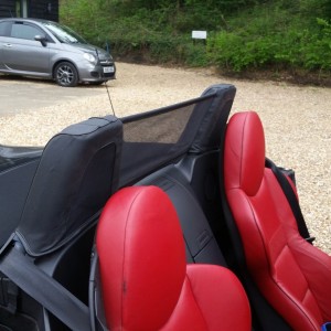 BMW Z4 E85 OEM Wind Deflector