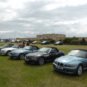 BM's On the Lawn. Weston Super Mare 10th July 2016