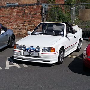 On display at Swadlincote transport festival.