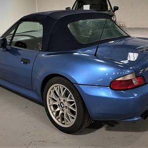 Z3 2.2i Sport - Estoril Blue OSF NSR Quarter