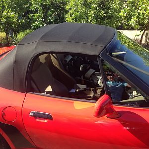 Replacement soft top roof