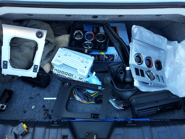 BMW Z3 Centre Console Change