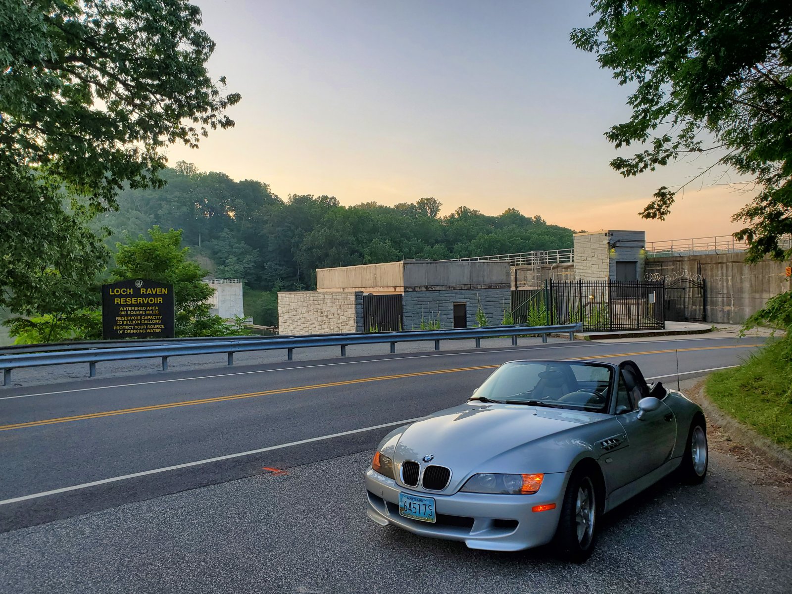 Claire's early morning visit to Loch Raven