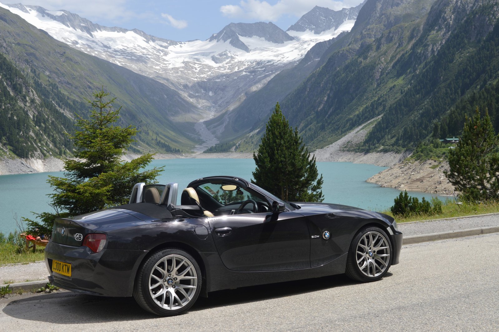 Taking in the view in Austria
